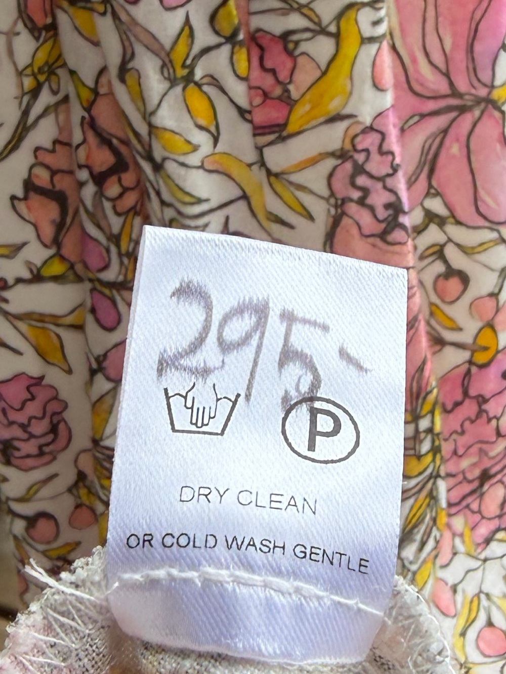 🆕💖 Abbey Glass XL Floral Linen Blend Smocked Maxi Dress Cottagecore Sundress - Picture 17 of 17